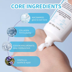 MTMULT Centella Asiatica extract visual suggesting soothing moisture barrier support.