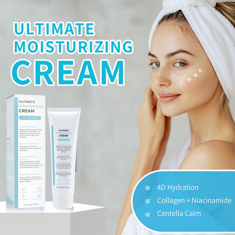 MTMULT Youthful Formula Moisturizer texture swatch highlighting lightweight, non-greasy feel.
