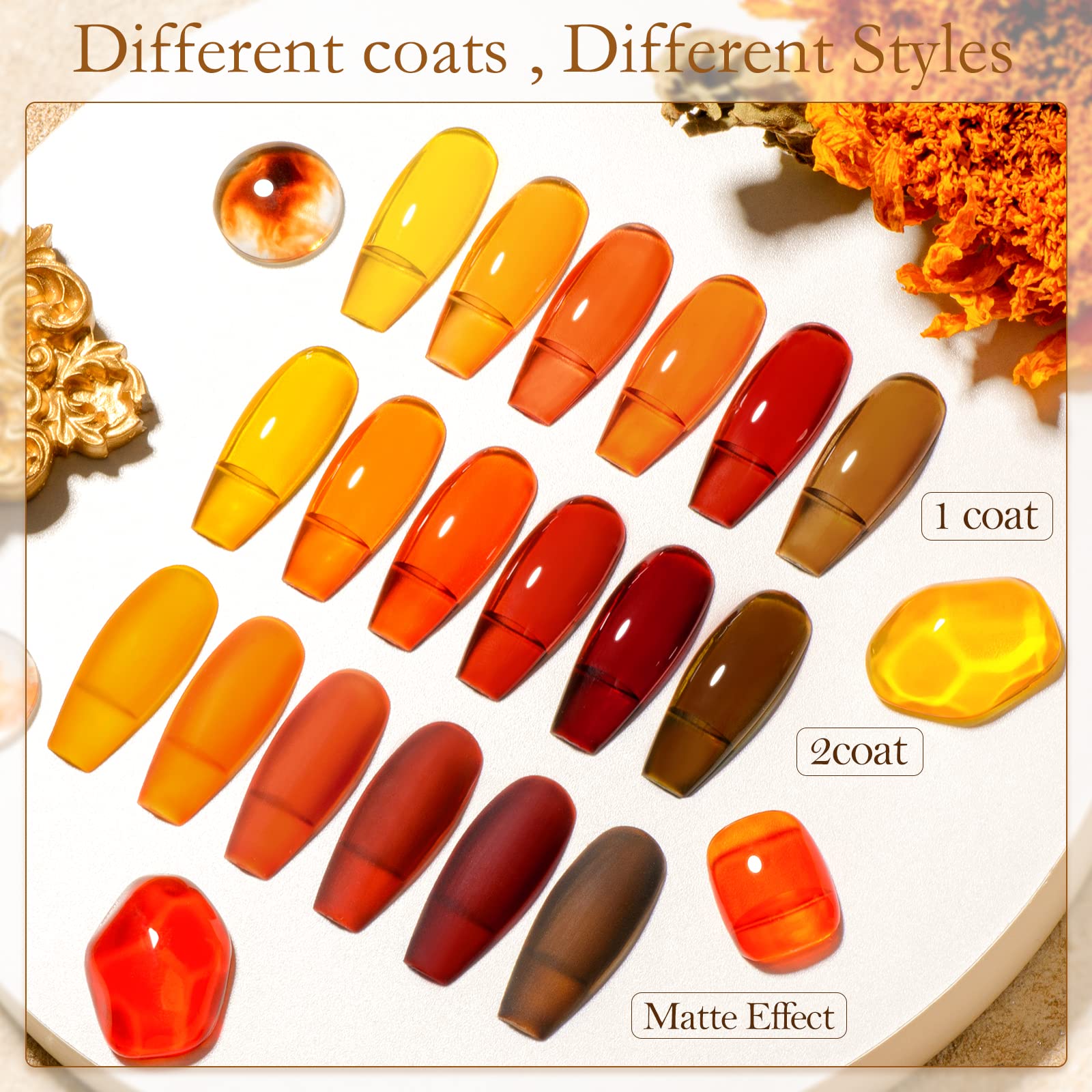 MTSSII Jelly Crystal Gel Nail Polish Wine Burgundy Red for bold fall nails