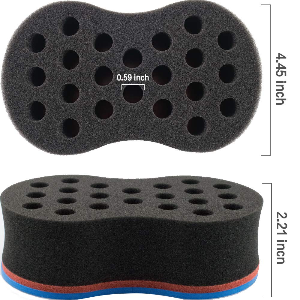 MTWIST Twist Hair Sponge premium foam with no glue for gentle styling