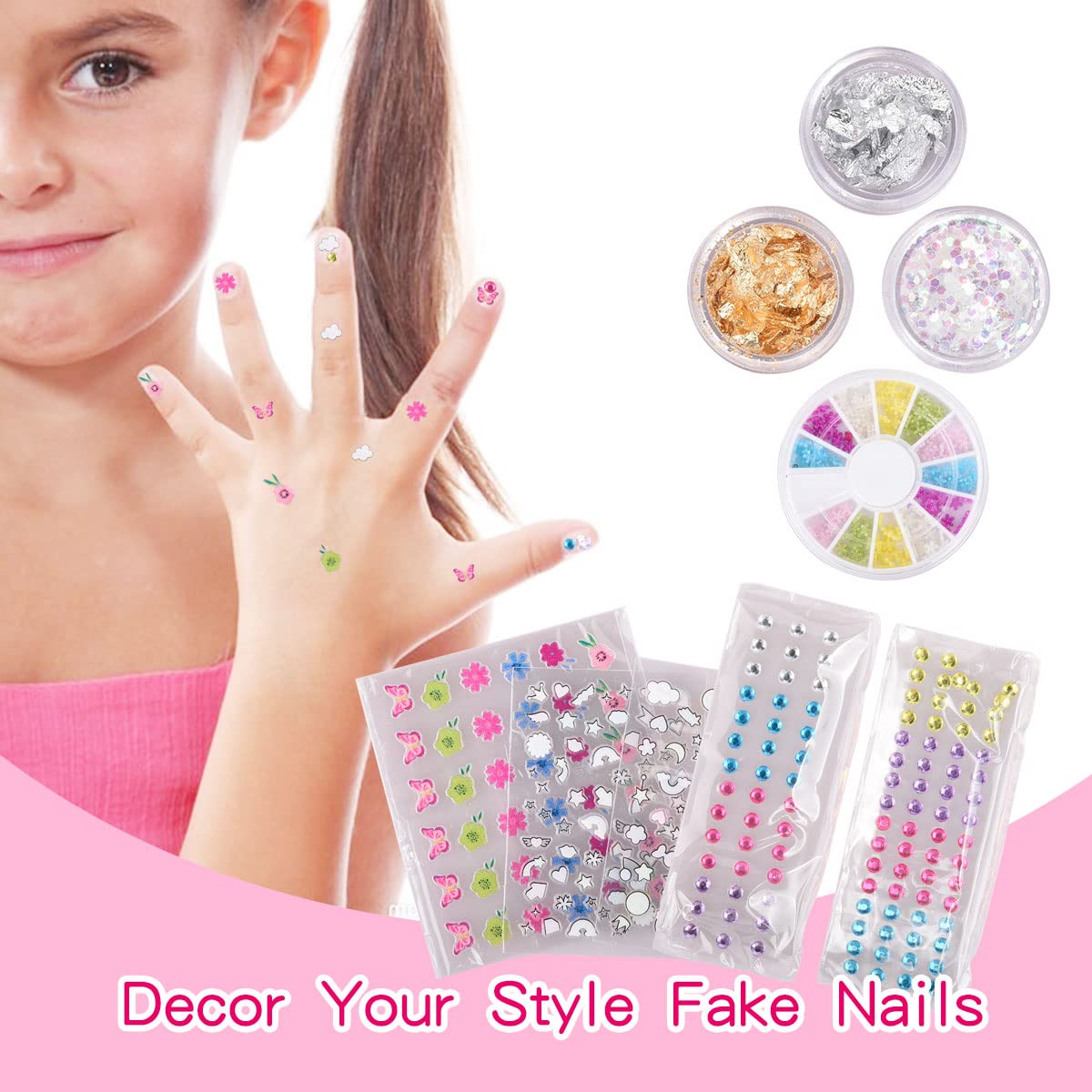 M&U MAKE YOU UP glitter foil accents invite party-ready sparkle and expression