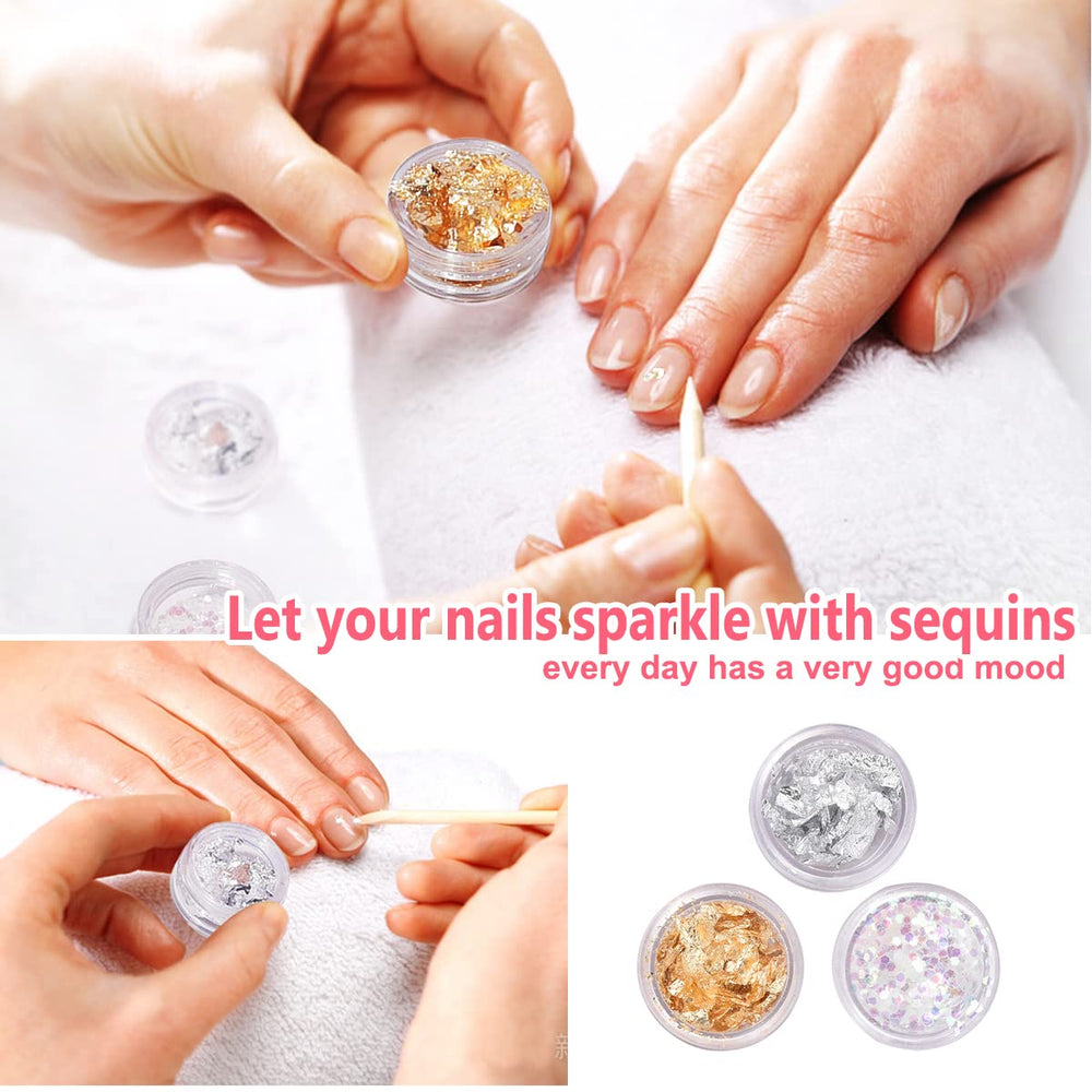 M&U MAKE YOU UP nail stickers decor sheet enables quick, whimsical nail designs