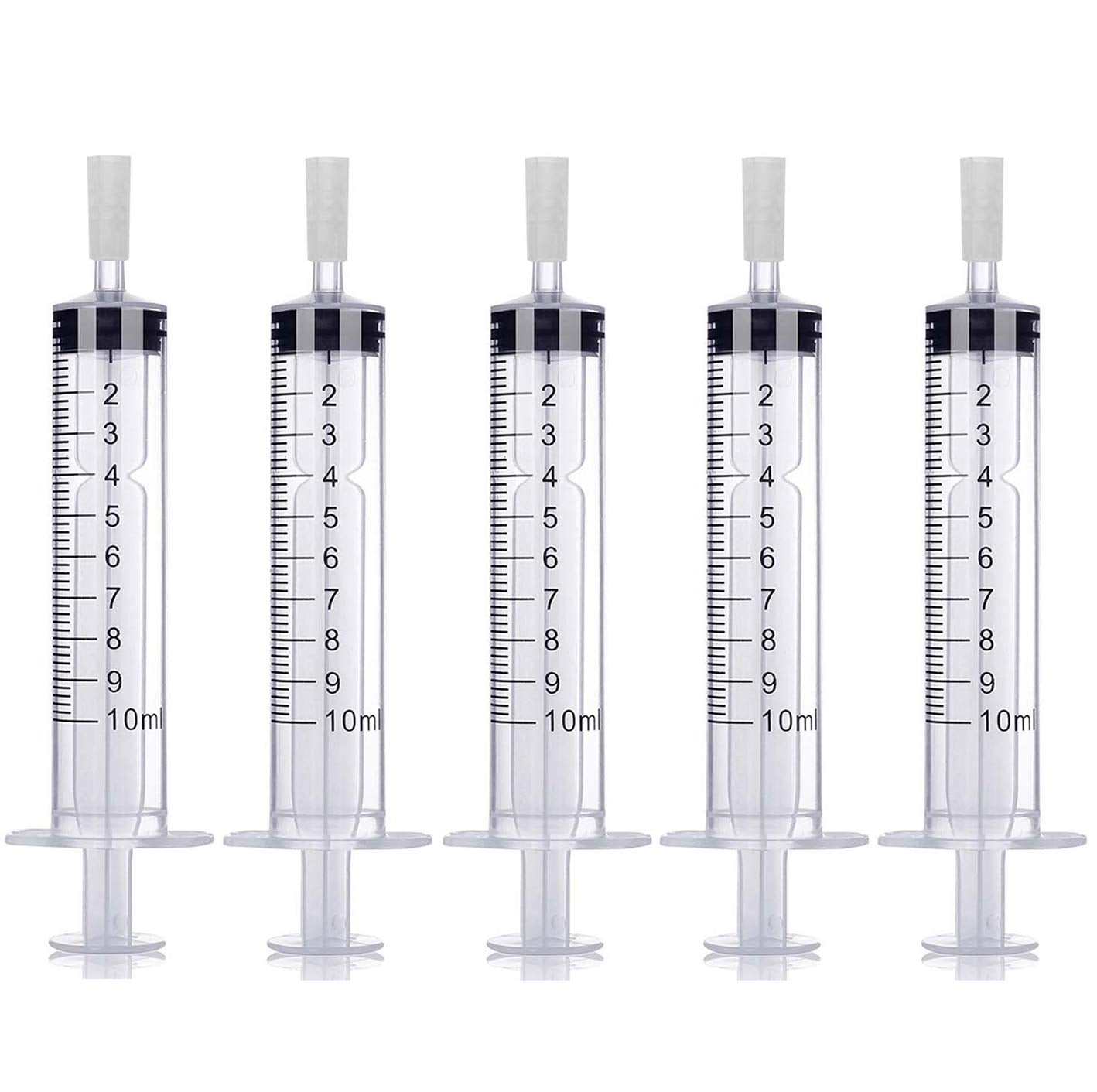 MUB 10ml perfume syringe pump in action for on-the-go refills.