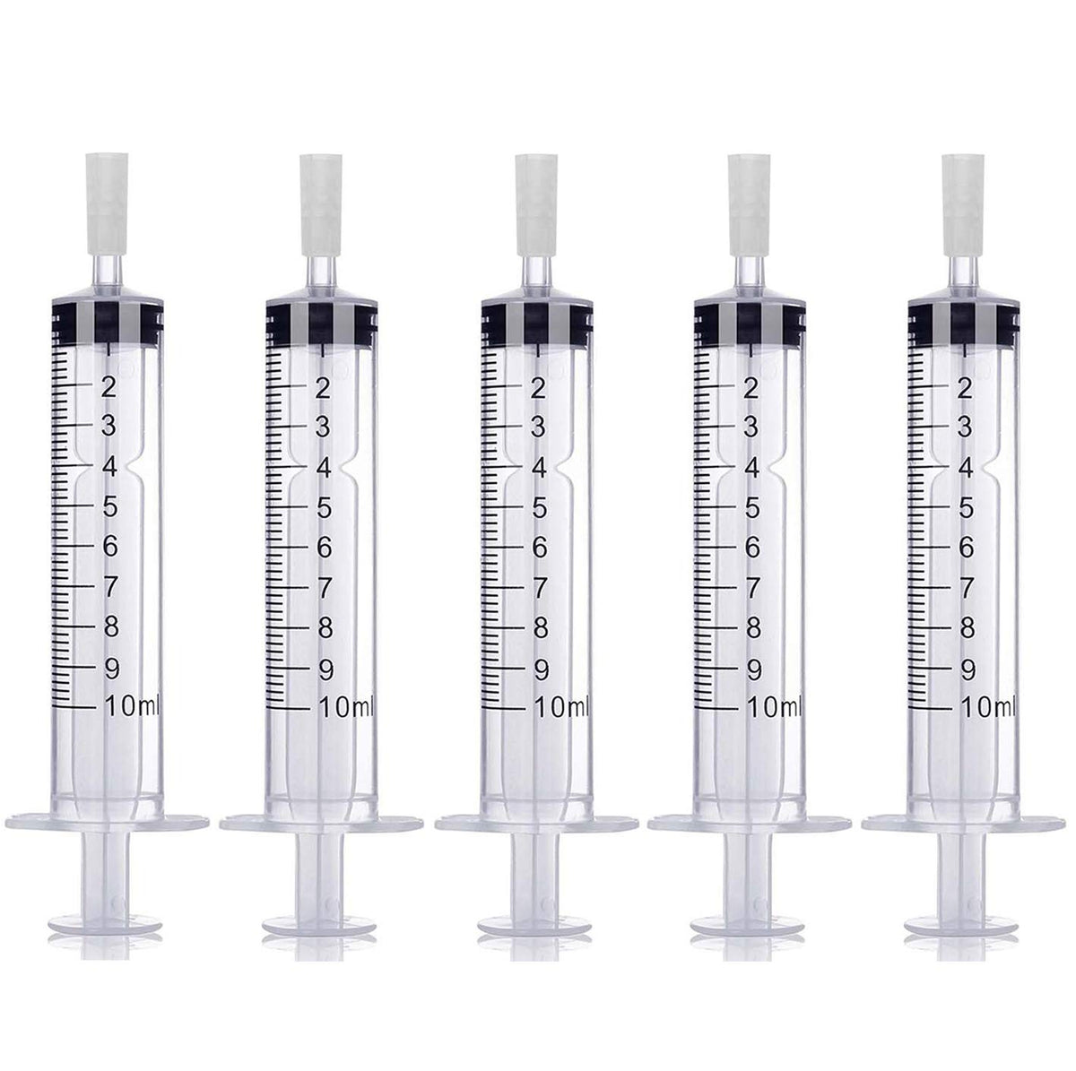 MUB 10ml perfume syringe pump in action for on-the-go refills.
