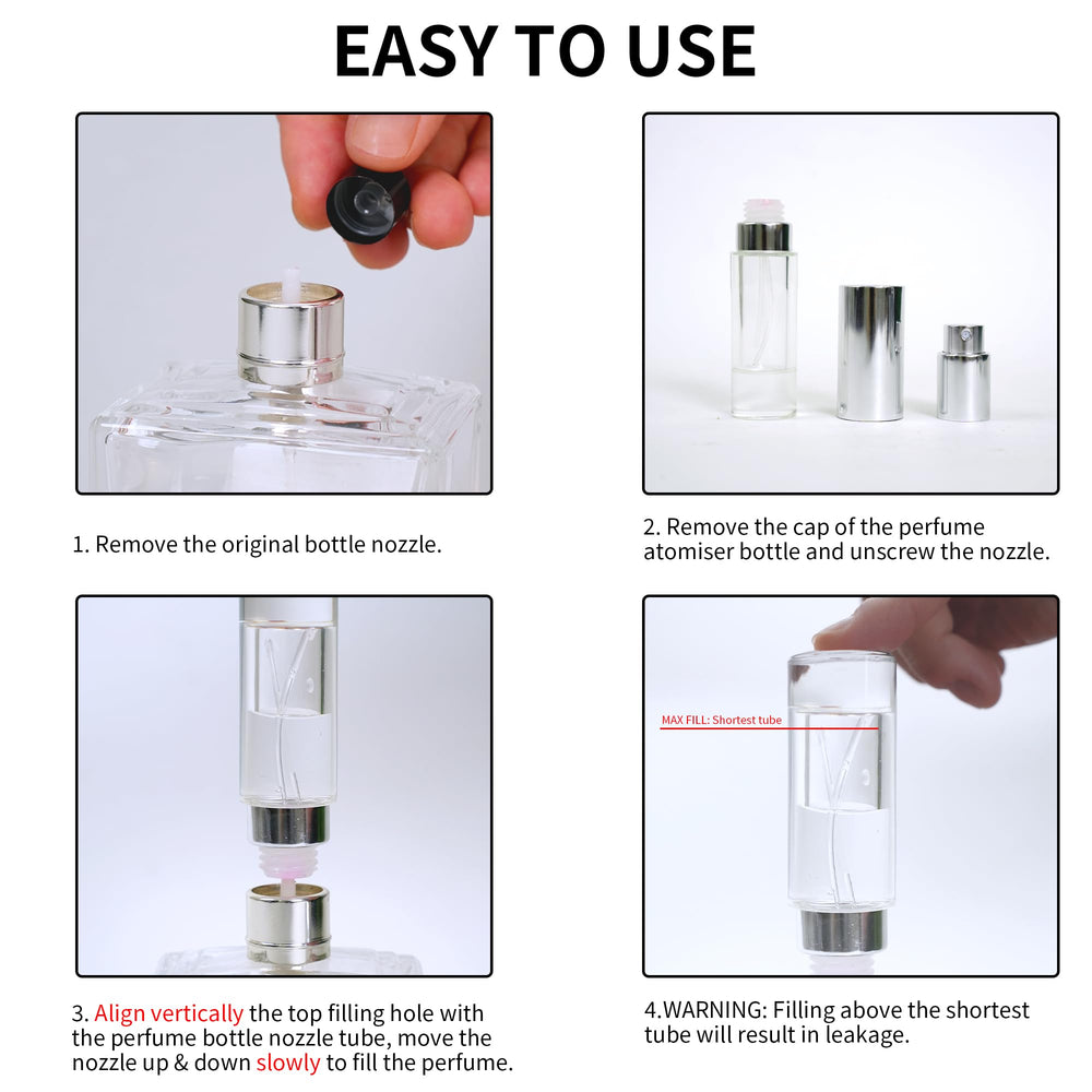 MUB ultra-fine mist spray provides even coverage on skin.