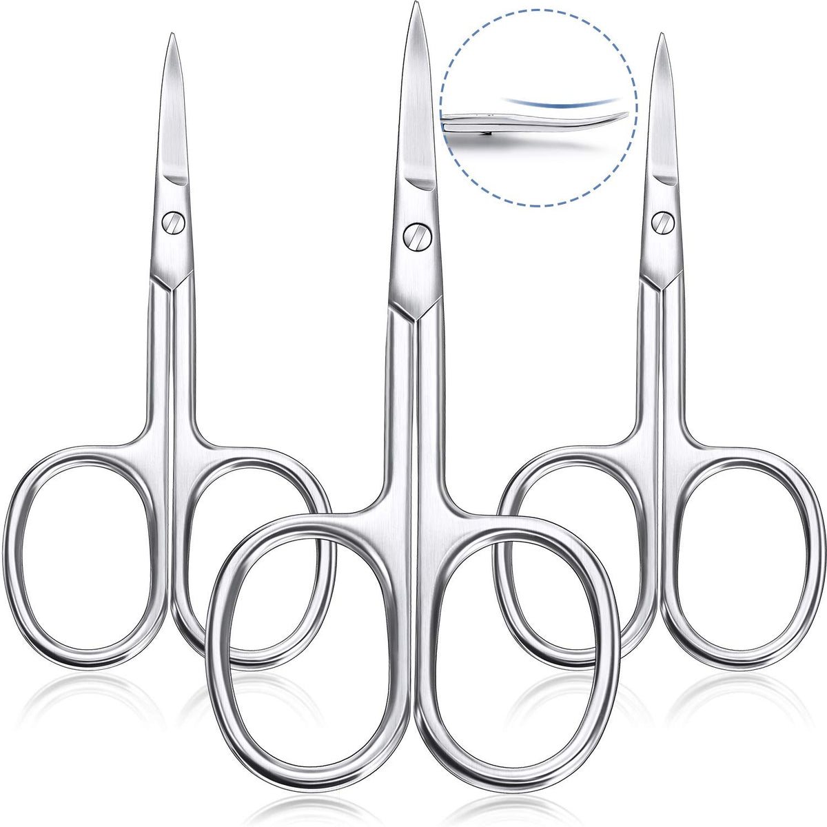 Mudder curved scissors set packaging shows travel-ready grooming kit for nails and brows.
