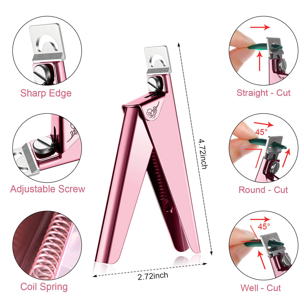 Mudder cuticle pusher pink rose ideal for safety push-back and smooth nail prep