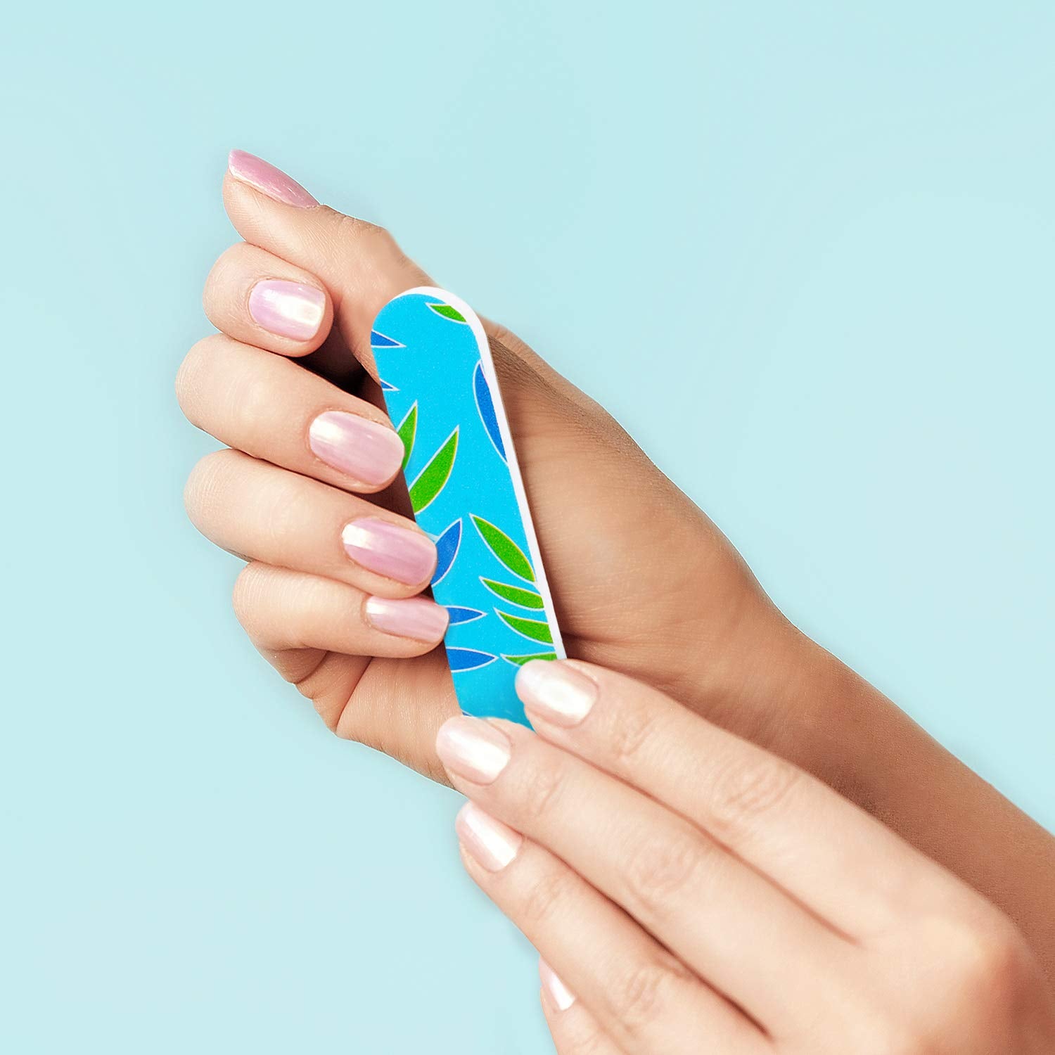 Mudder compact-pack nail files ideal for purse and on-the-go touch-ups.
