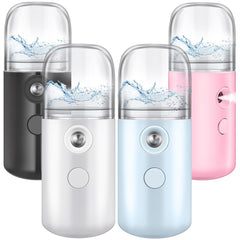 Mudder nano facial mister white front for quick hydration on the go