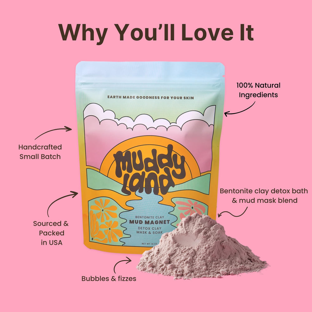 Muddyland Gift Packaging Ready scene signals thoughtful self-care gifting.