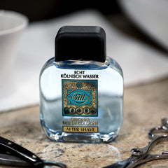 Muelhens aftershave splash application for quick refreshing ritual