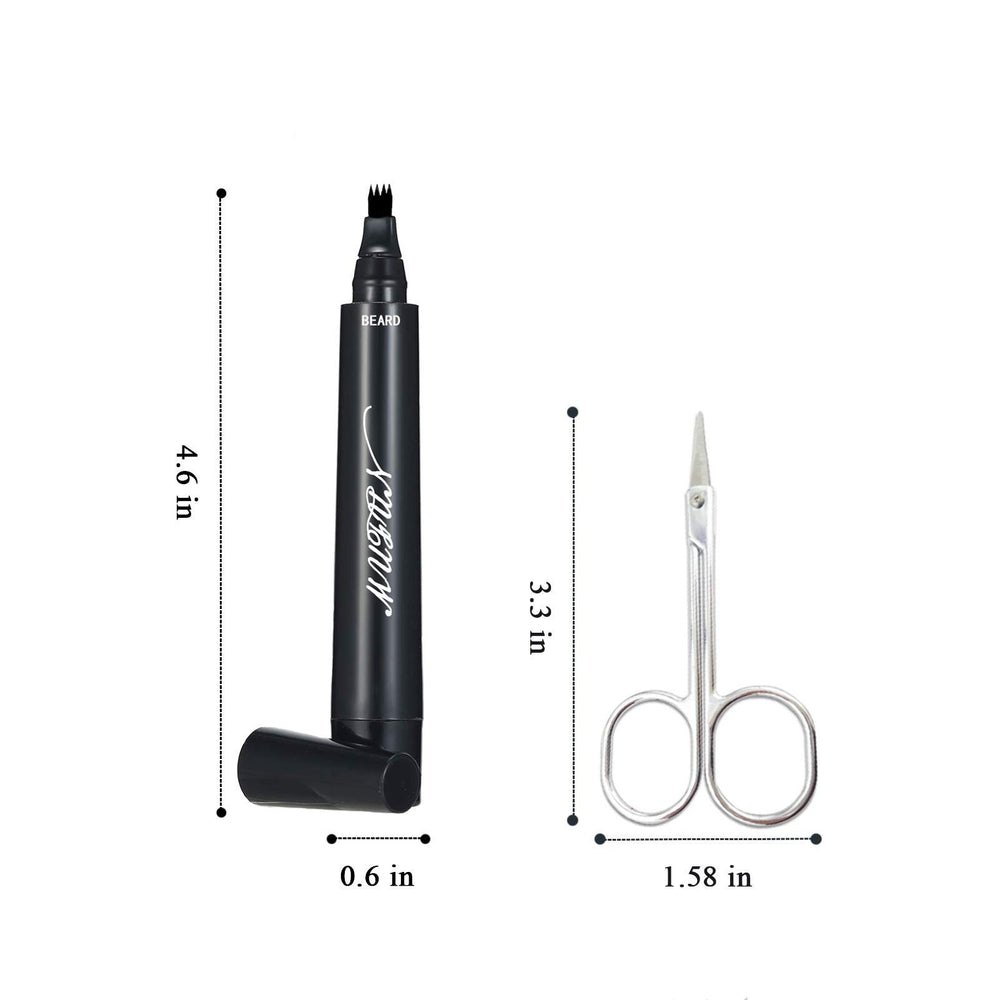 MUFUN beard pencil portable travel case for on-the-go grooming.