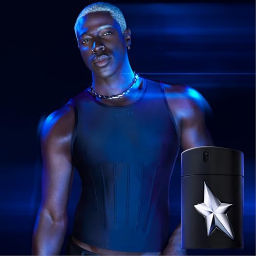 Mugler A*Men Fantasm cocoa accord detail emphasizes gourmand warmth and lasting comfort.