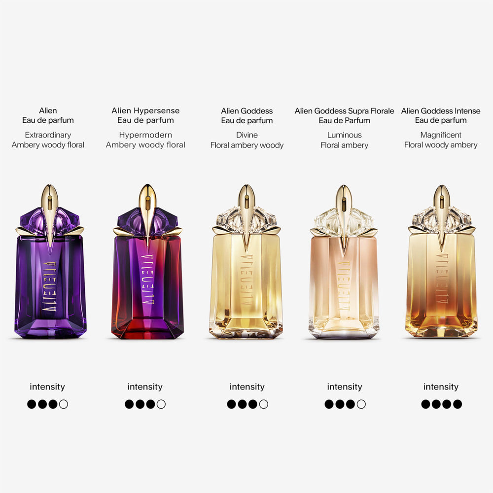 Mugler Alien Extraintense jasmine accent visual for luminous florals you can wear daily