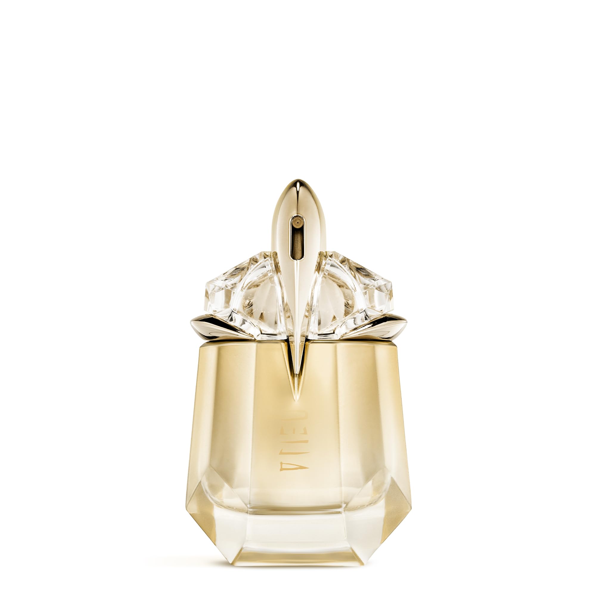 Mugler Alien Goddess EDP bottle showcasing radiant floral-woody profile for daily wear