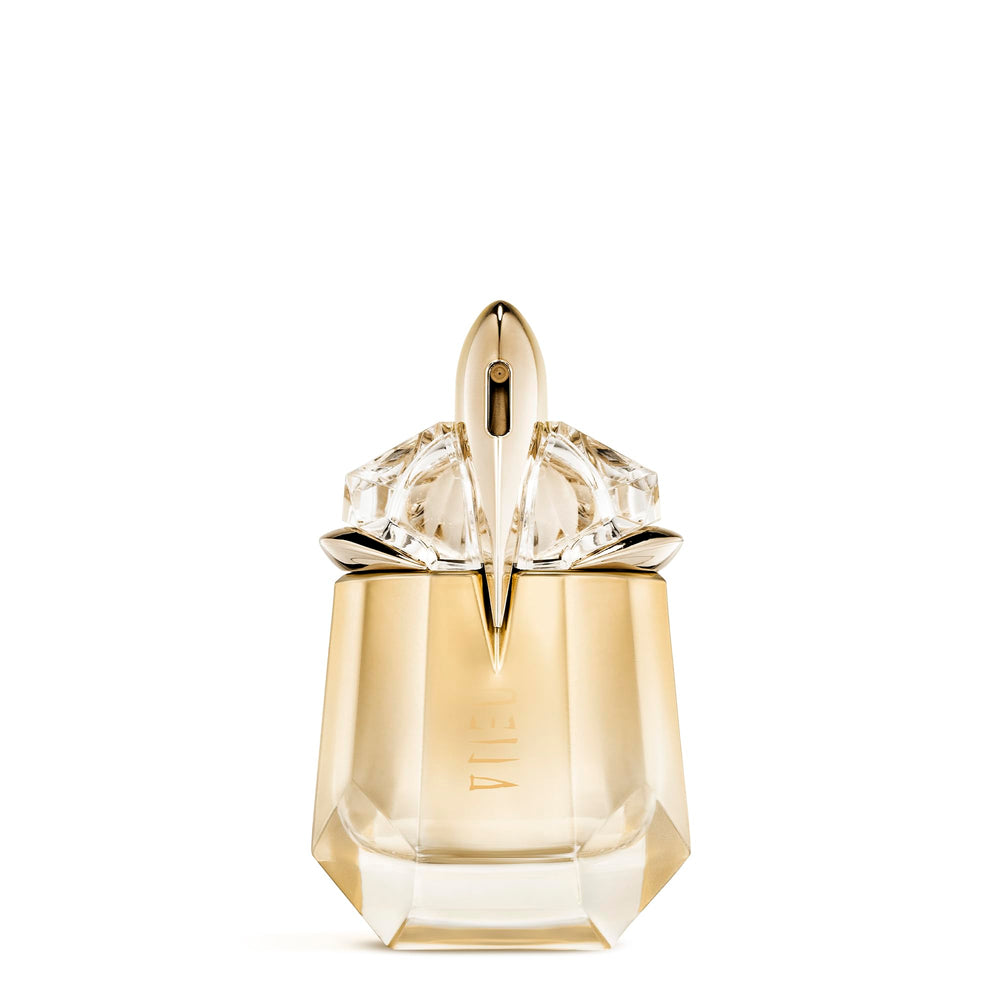 Mugler Alien Goddess EDP bottle showcasing radiant floral-woody profile for daily wear