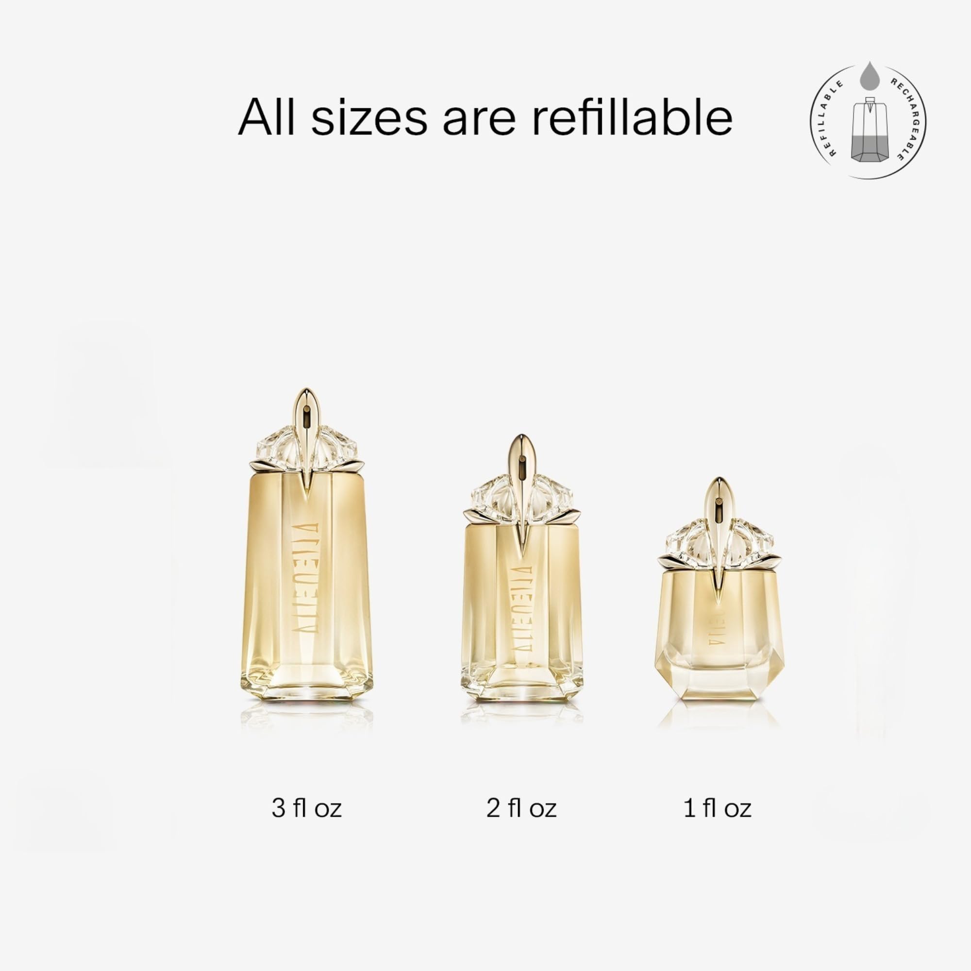 Mugler Alien Goddess gift box and bottle convey premium gifting appeal.