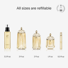 Mugler Alien Goddess vanilla-note close-up emphasizes warm, lasting base.