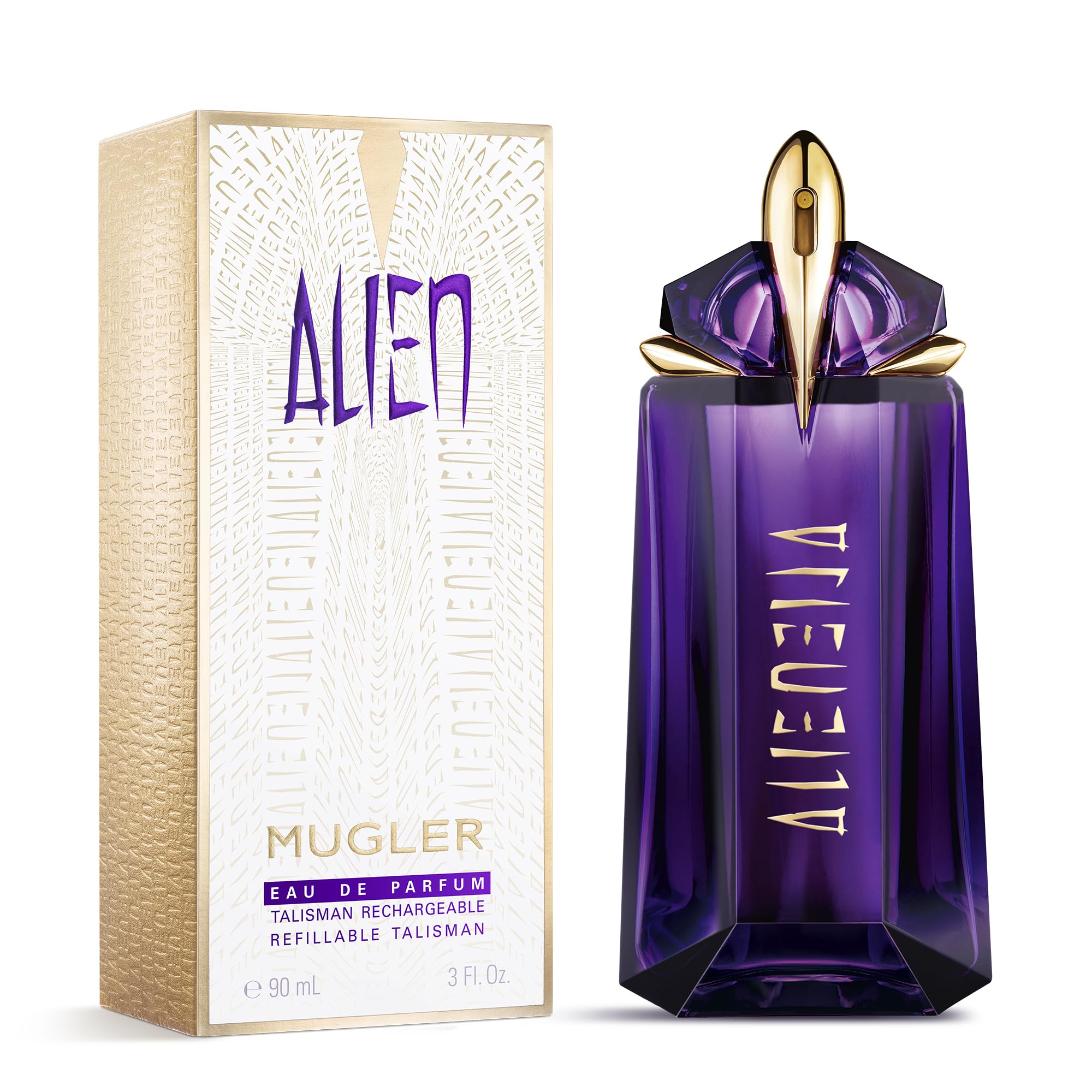 Mugler Alien packaging box conveys premium presentation for gifting