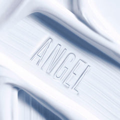Mugler Angel Body Cream swatch, skin feels soft and nourished