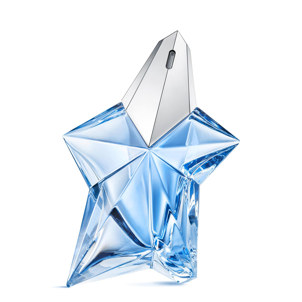 Mugler Angel bottle front highlights premium luxury and lasting scent for daily wear