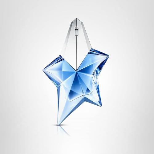 Mugler Angel elegant gift box alongside bottle for sophisticated allure.