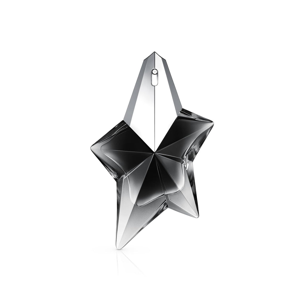 Mugler Angel Fantasm bottle closeup showing premium design and lasting scent potential
