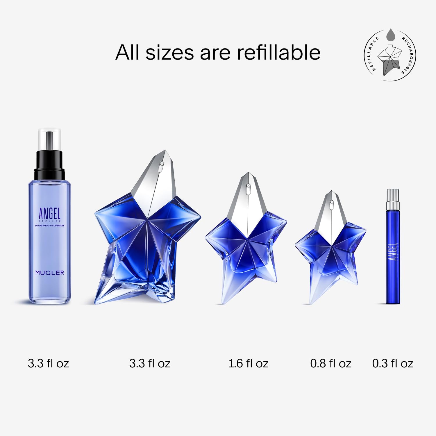 Mugler Angel Stellar packaging showing compact, premium presentation.