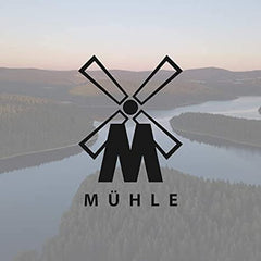 MÜHLE RYTMO pure badger brush head provides a softer feel and enhanced massage during shaving