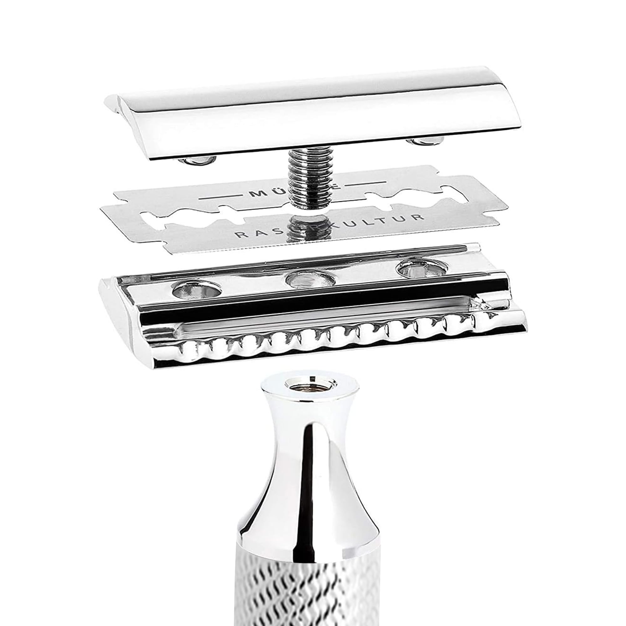 MÜHLE TRADITIONAL R89 faux tortoiseshell handle with classic style