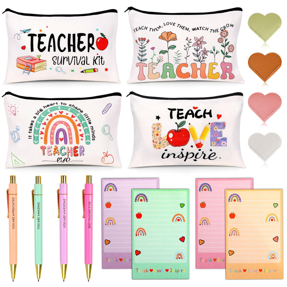 MUKOSEL teacher gifts bulk display showing the 16-piece set for classroom appreciation.