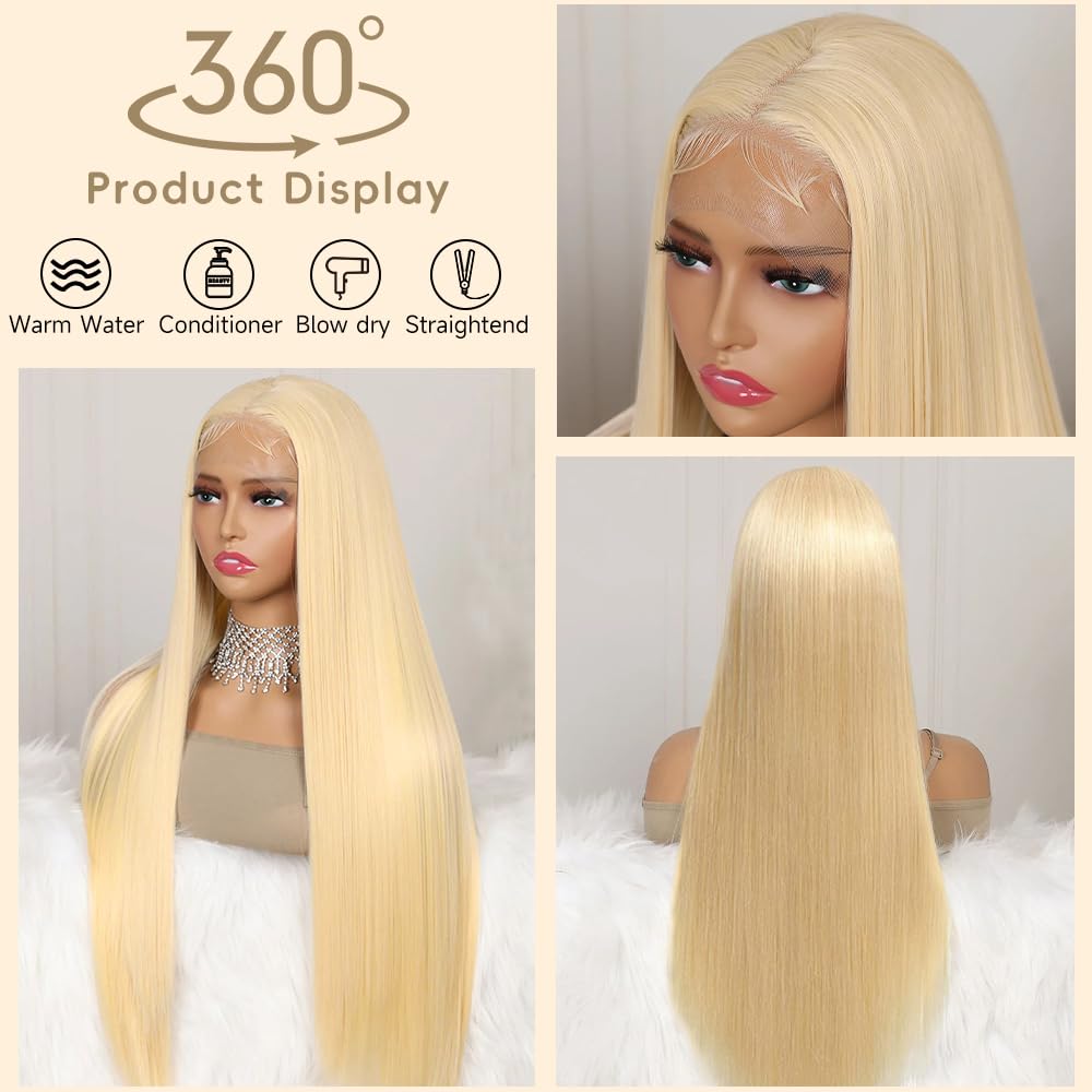 Mululi 613 HD lace front with 22.5 cap offers secure, adjustable fit.