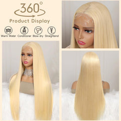 Mululi 613 HD lace front with 22.5 cap offers secure, adjustable fit.