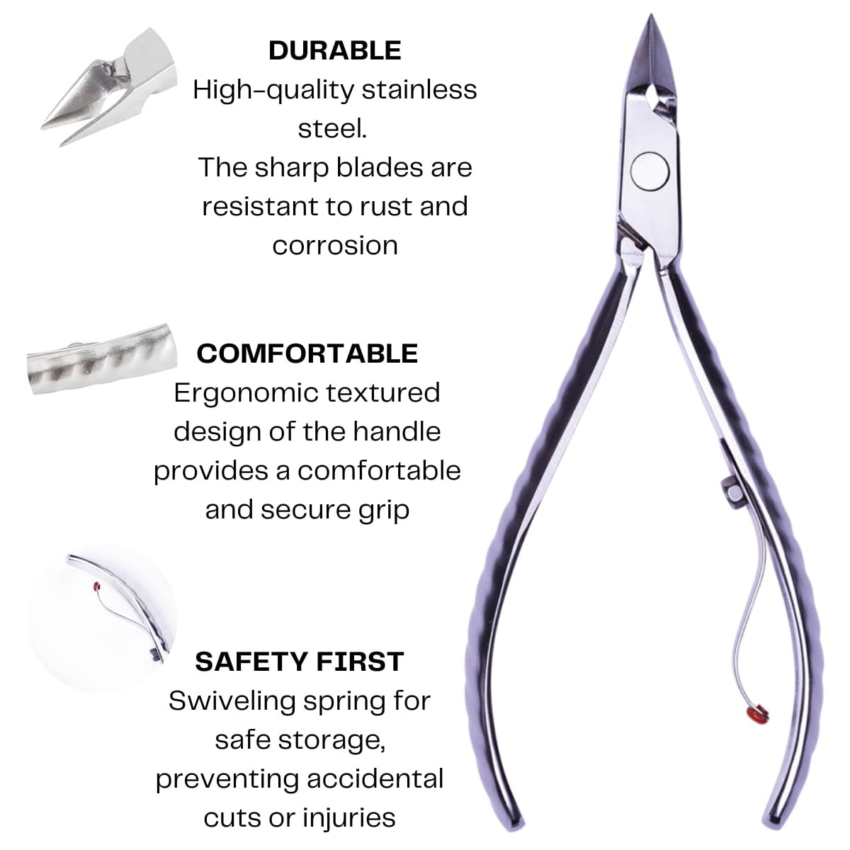 Mundial Nail Care manicure stick shown for versatile grooming.