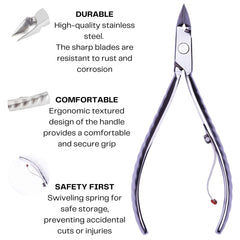 Mundial Nail Care manicure stick shown for versatile grooming.