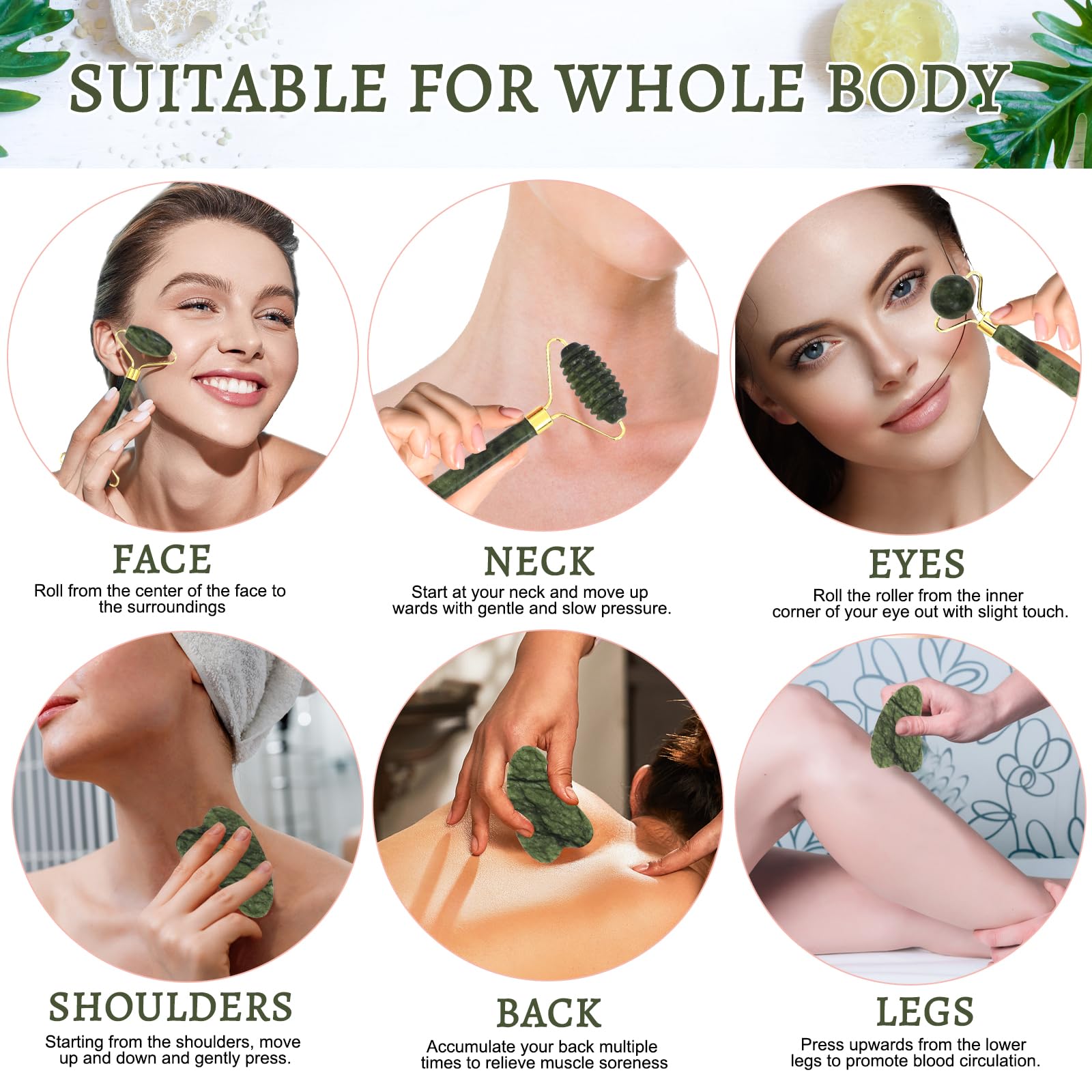 MUOUAKATE Essential oil roller bottles provide customizable scent for relaxation.