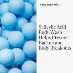 Murad Acne Body Wash exfoliation-dates-seed highlights visible texture improvement after use.