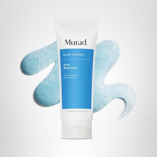 Murad Acne Body Wash leaves skin comfortable and refreshed after shower.