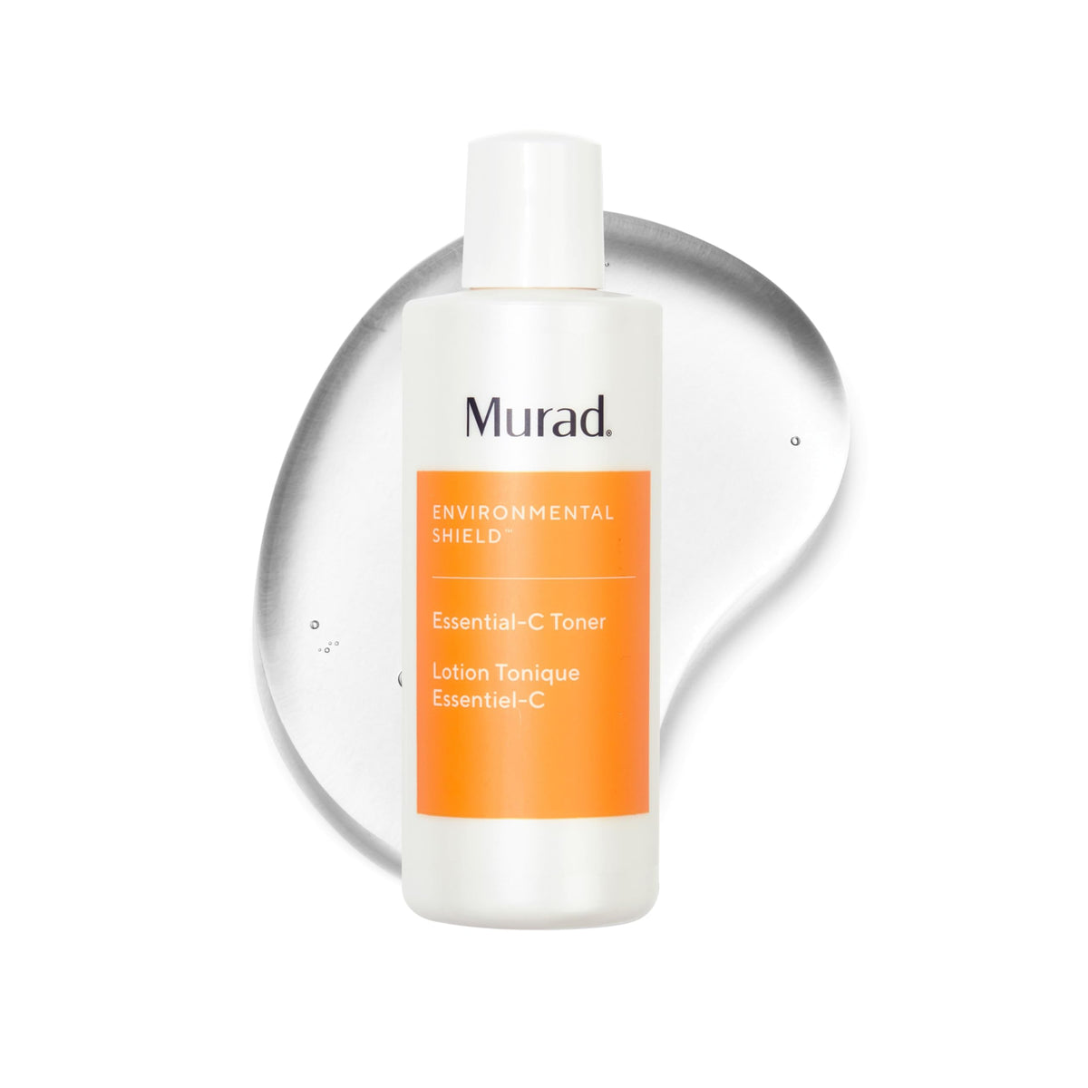 Murad Essential-C Toner bottle close-up highlighting hydration and radiance