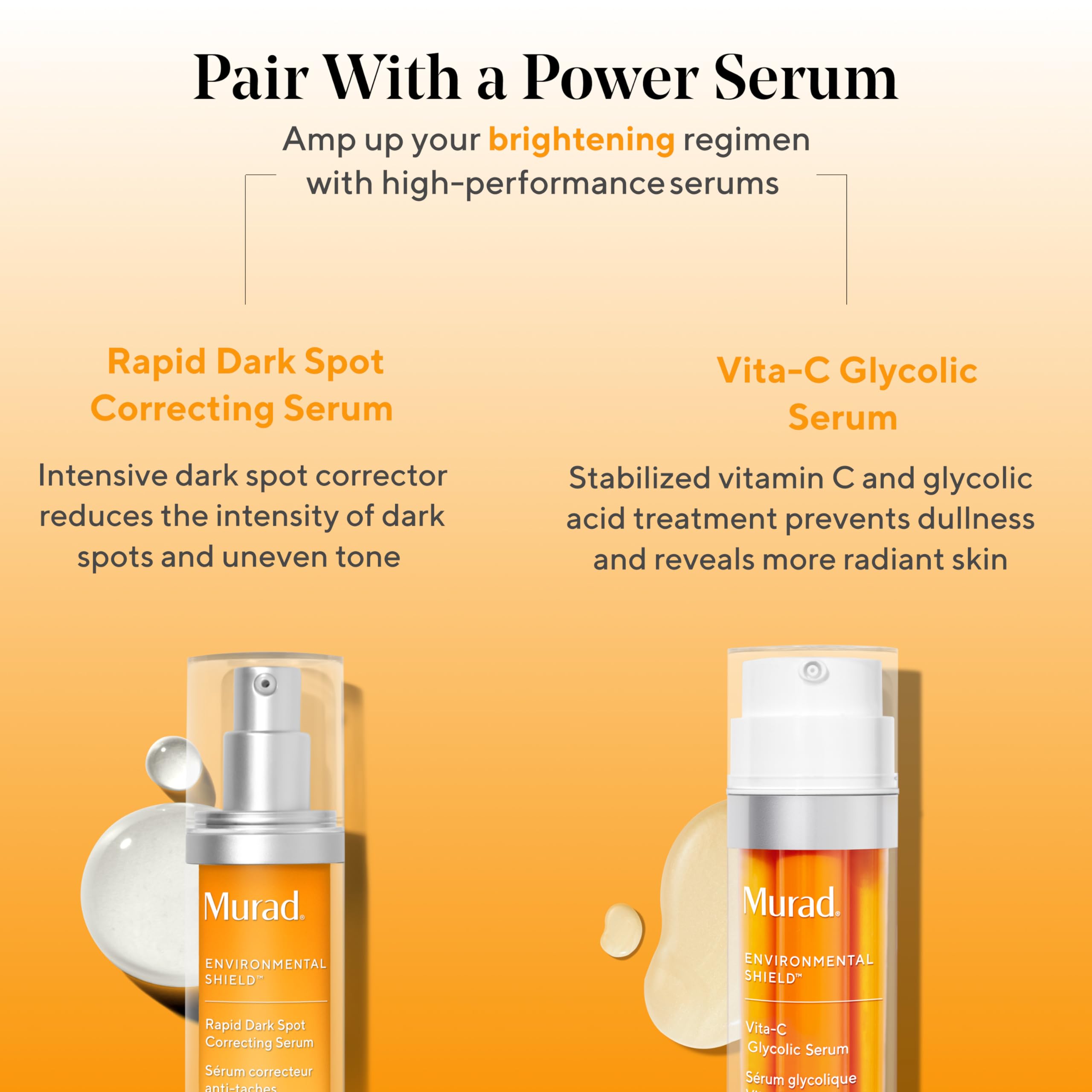 Murad Essential-C Toner pump dispenser delivering even application