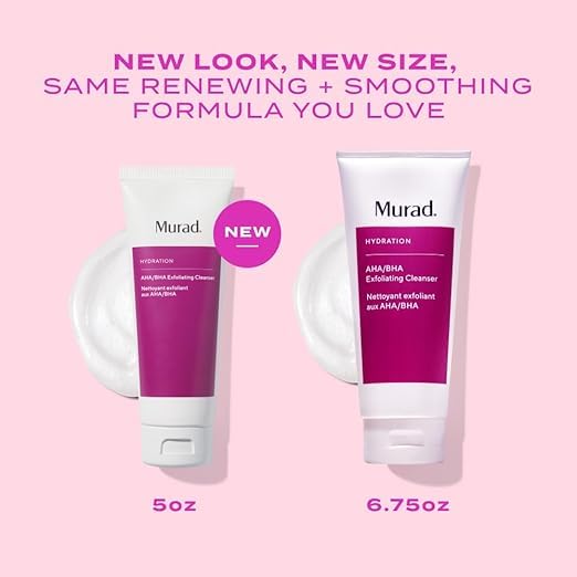 Murad exfoliating cleanser licorice extract image suggesting soothing balance for skin.