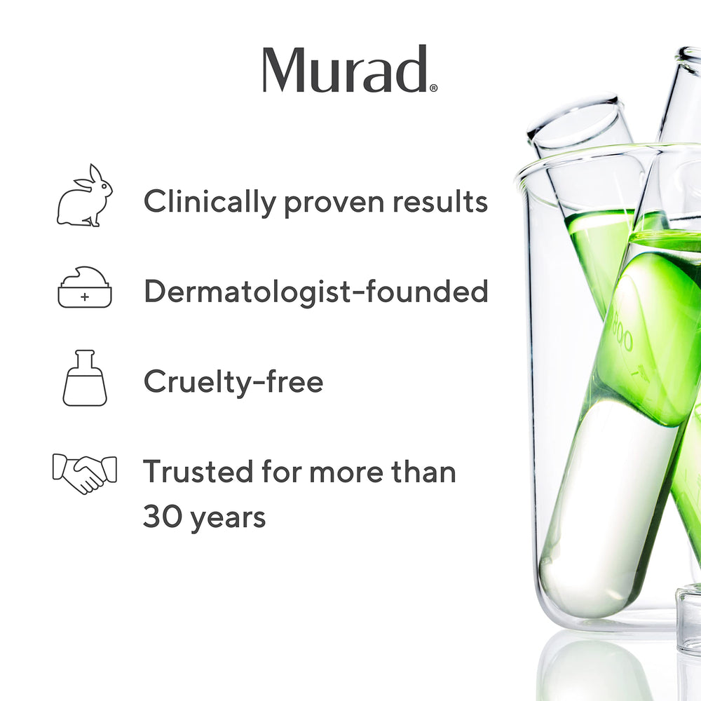 Murad InvisiScar after-application skin close-up showing smoother texture.