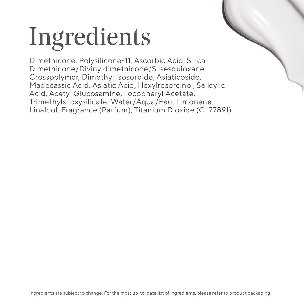 Murad InvisiScar Vitamin C ingredient close-up highlights brightening support.