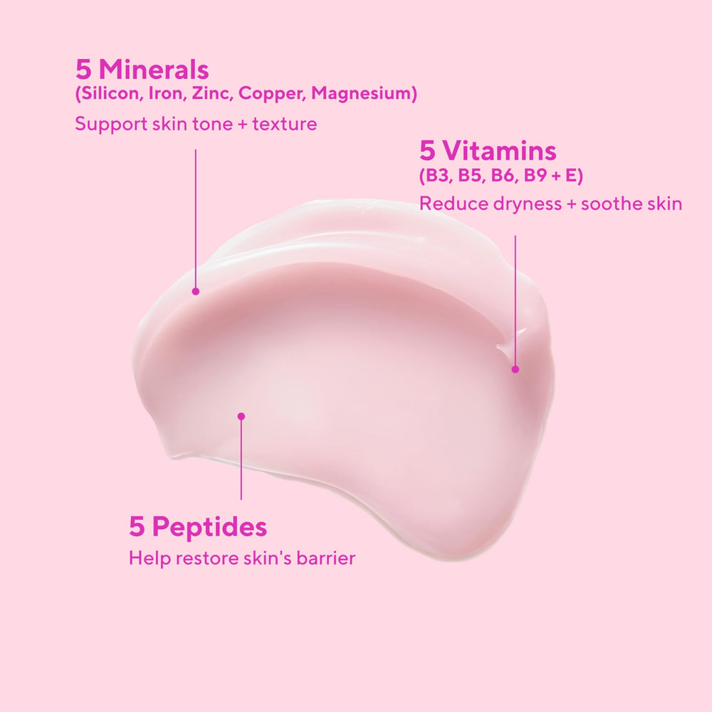 Murad Nutrient-Charged Water Gel pump dispenser enables mess-free, precise application.