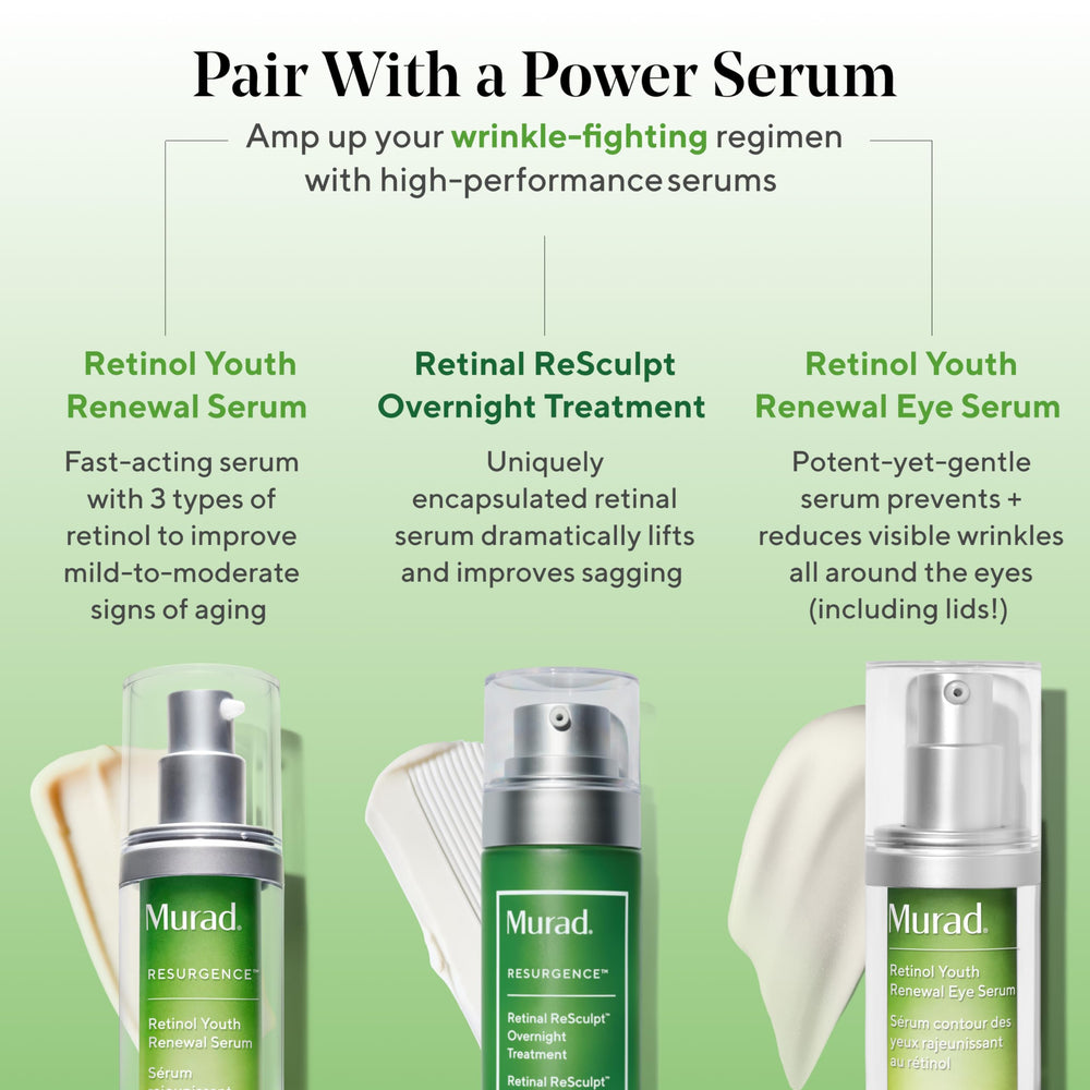 Murad Rapid Collagen Infusion helps improve firmness and texture.