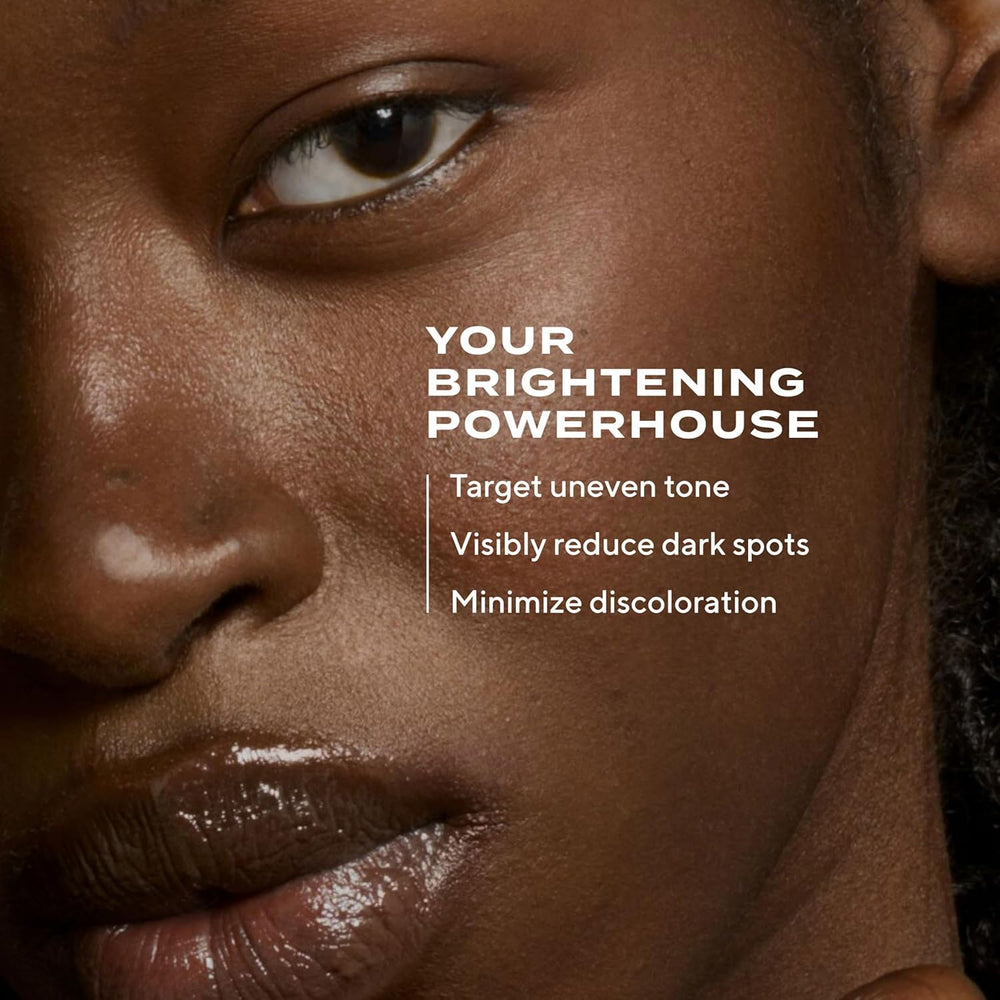 Tranexamic acid feature aids brightness with gentle exfoliation.