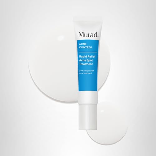 Murad Rapid Relief gel on inflamed skin reducing redness