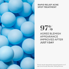 Murad Rapid Relief gel layered under makeup for concealer-ready coverage