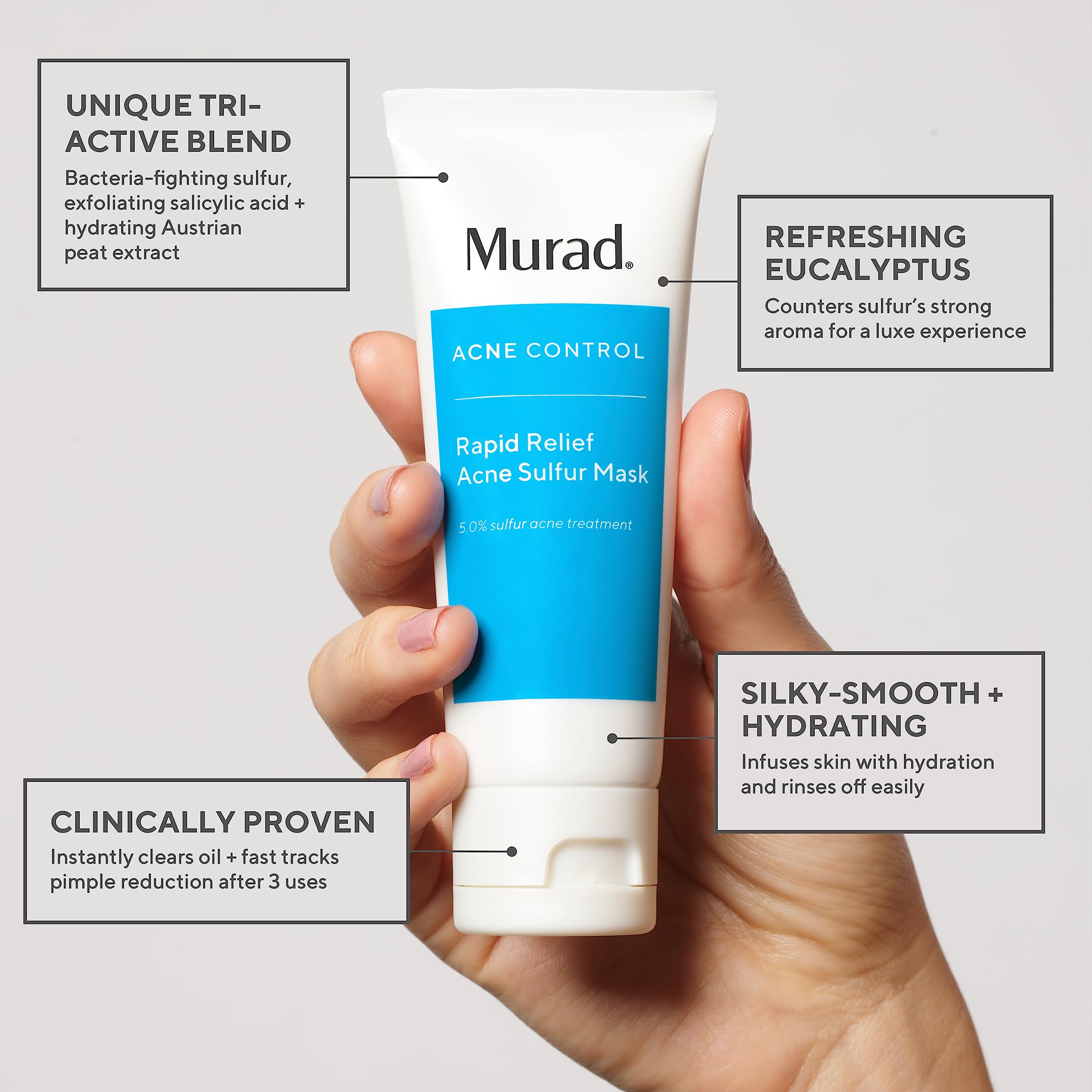 Murad Rapid Relief Austrian peat for redness reduction