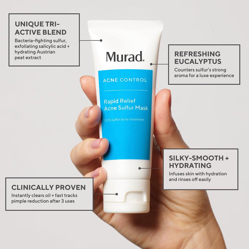 Murad Rapid Relief Austrian peat for redness reduction